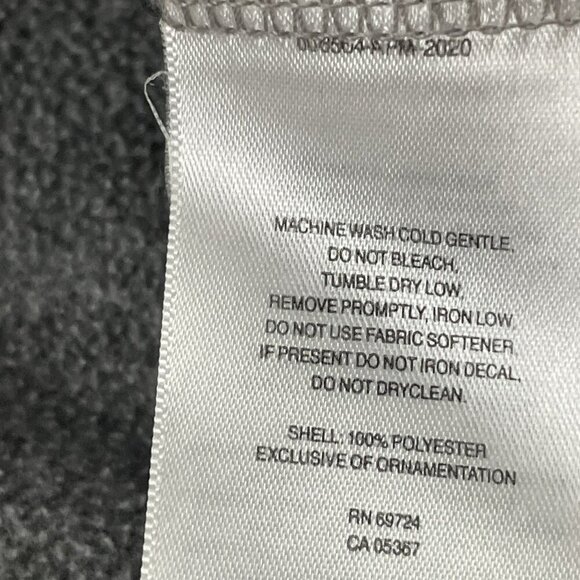 Oregon Ducks Columbia PFG 1/4 Snap Pullover Sweater Men‘s L Gray Fleece - Picture 7 of 10